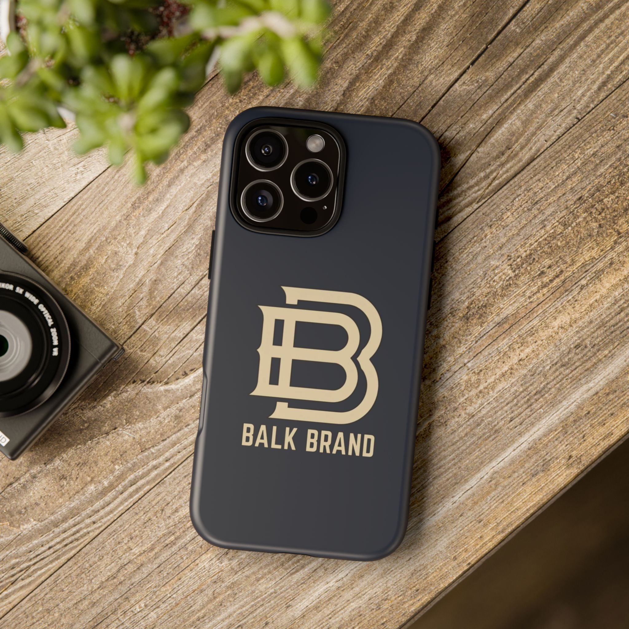 Balk Brand Tough Phone Case — Navy Protective Android/Apple Cover