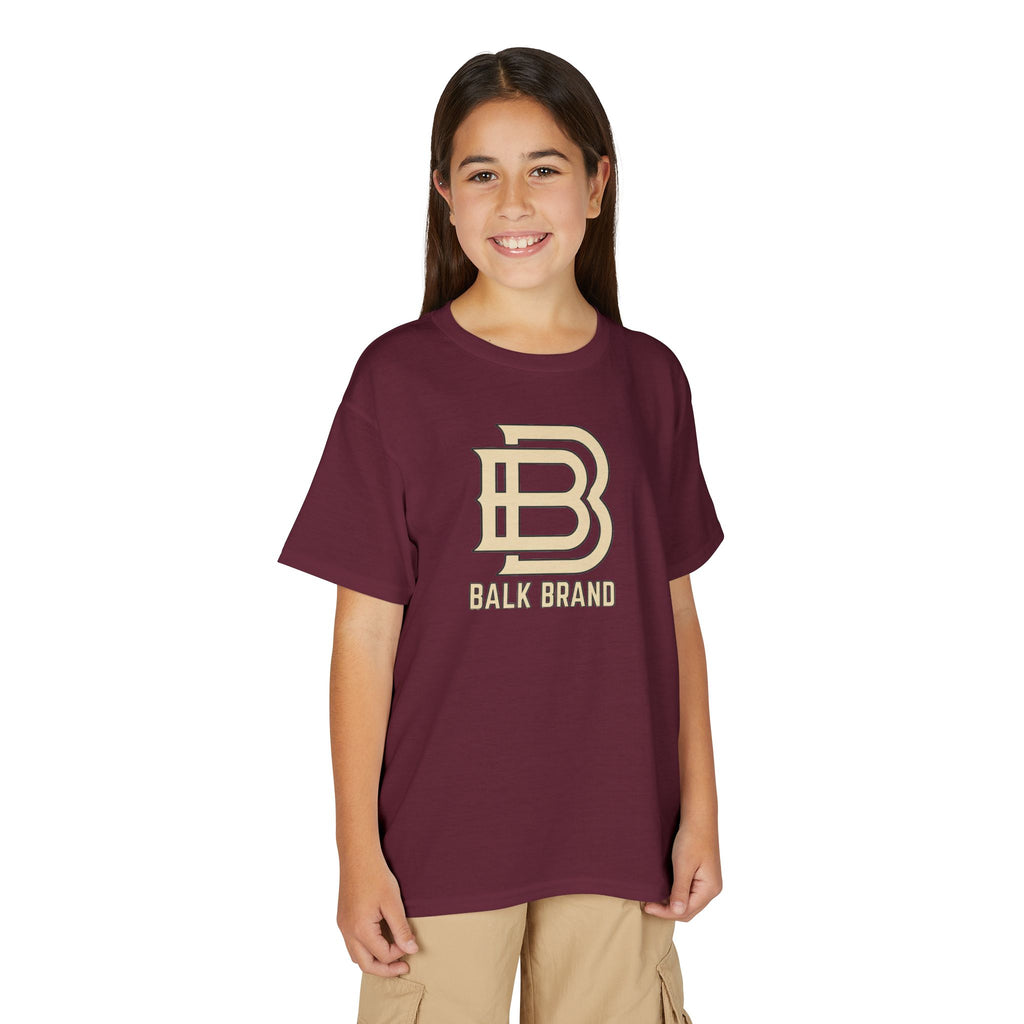 Youth T-Shirt — ‘Balk Brand’ Retro Monogram Logo Tee