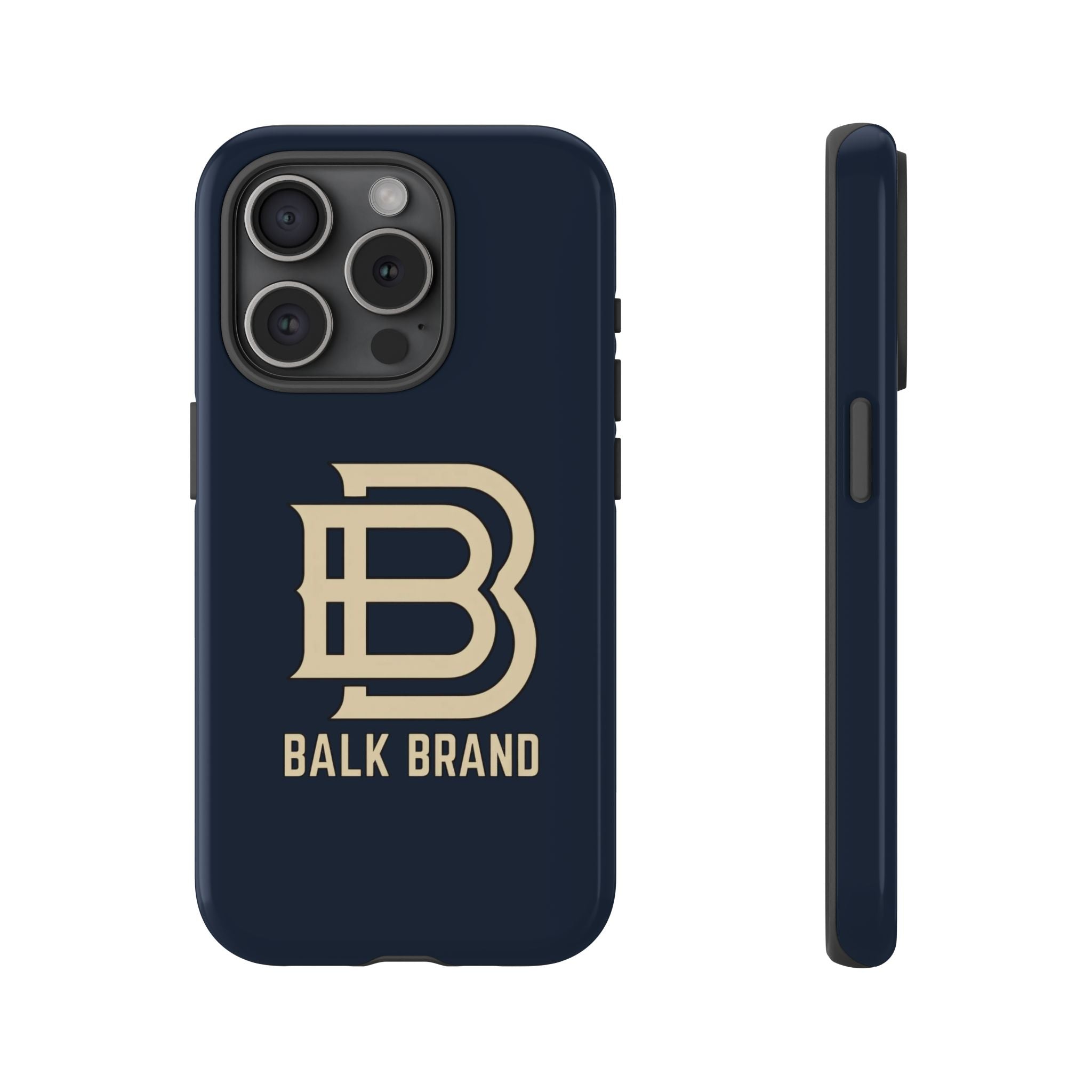 Balk Brand Tough Phone Case — Navy Protective Android/Apple Cover