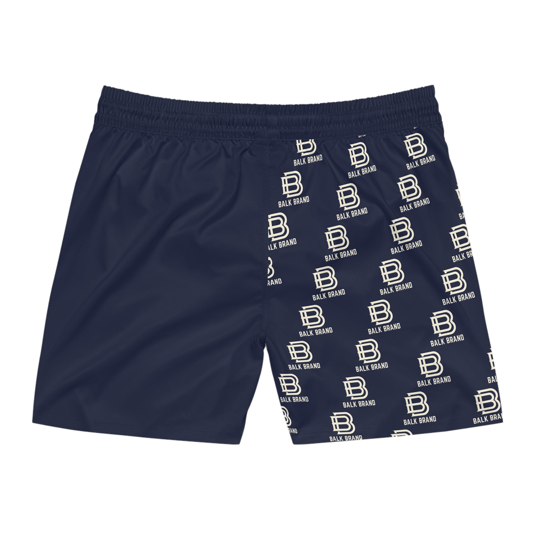 Balk Brand-Navy Logo Swim Shorts Men’s Swim Trunks