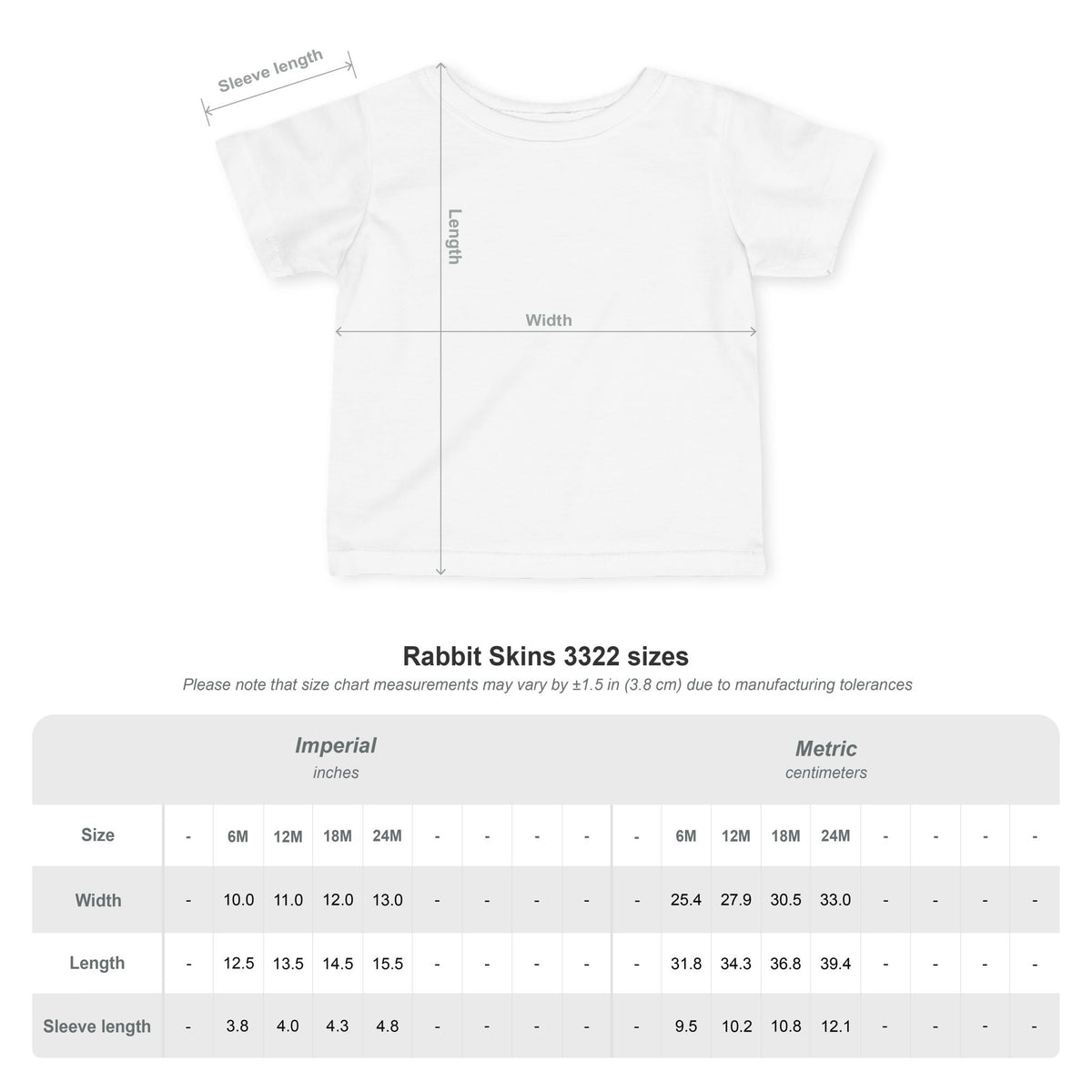Infan Tee — 'Balk Brand' Logo Baby T‑Shirt