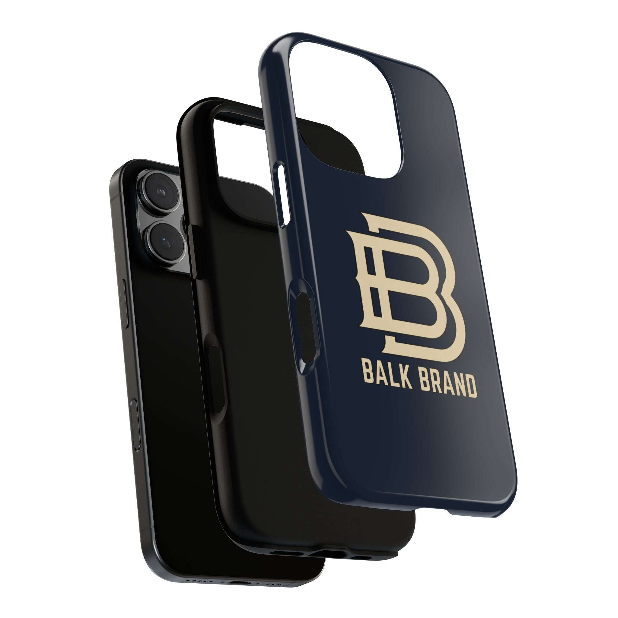 Balk Brand Tough Phone Case — Navy Protective Android/Apple Cover