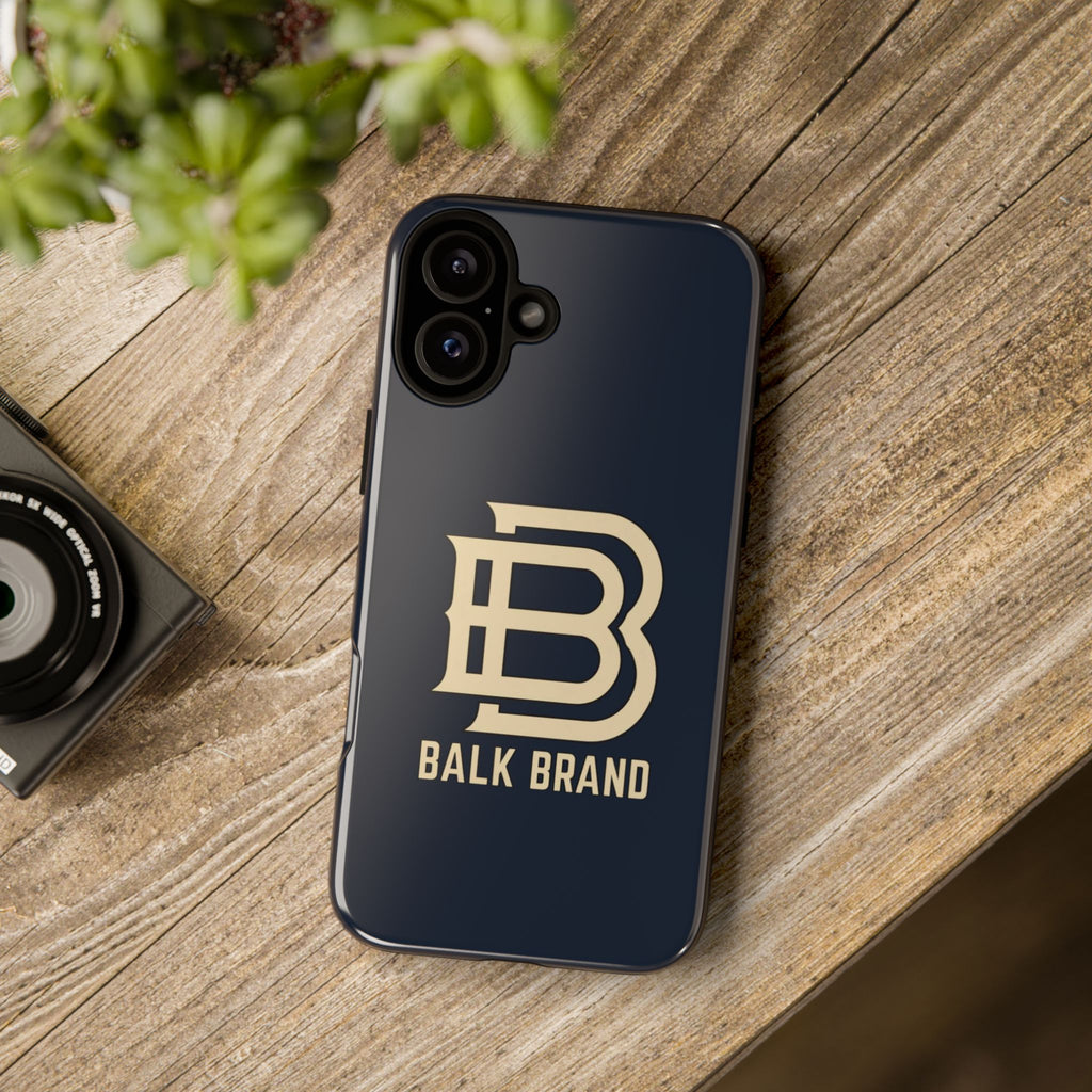 Balk Brand Tough Phone Case — Navy Protective Android/Apple Cover
