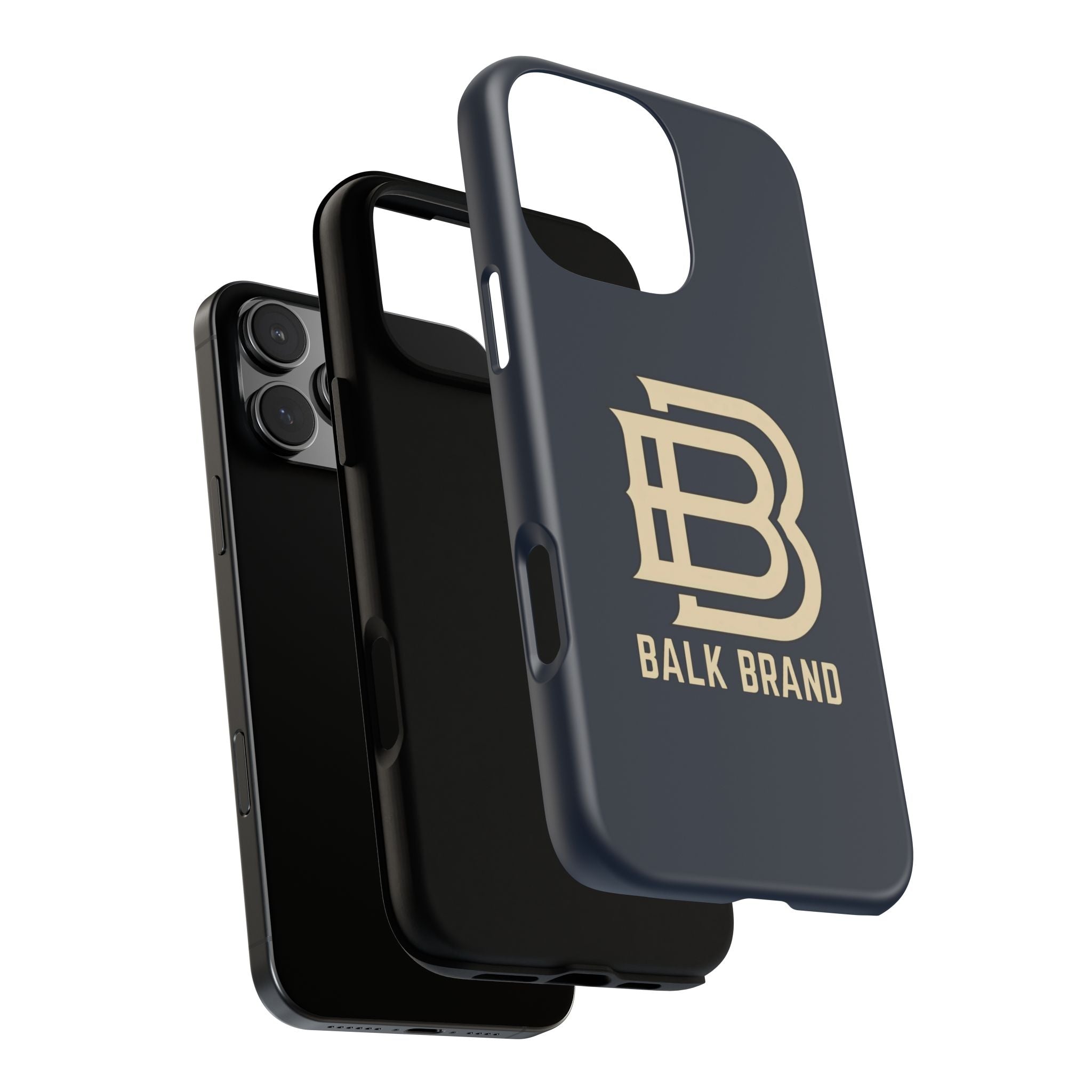 Balk Brand Tough Phone Case — Navy Protective Android/Apple Cover