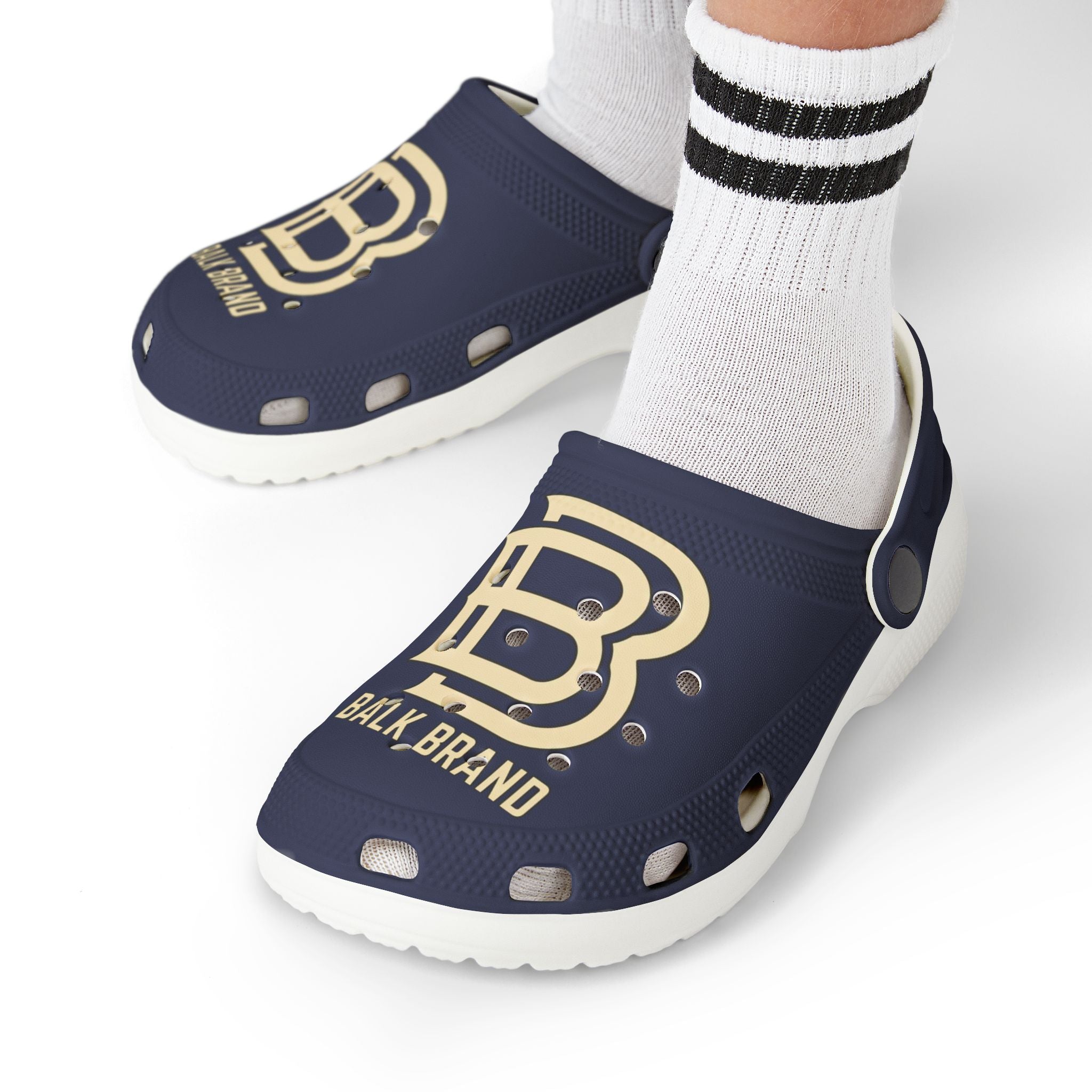 Balk Brand- Navy Crocs