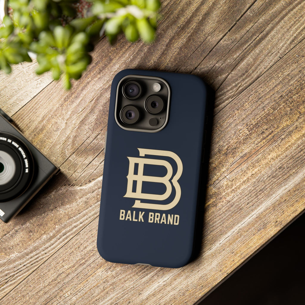 Balk Brand Tough Phone Case — Navy Protective Android/Apple Cover