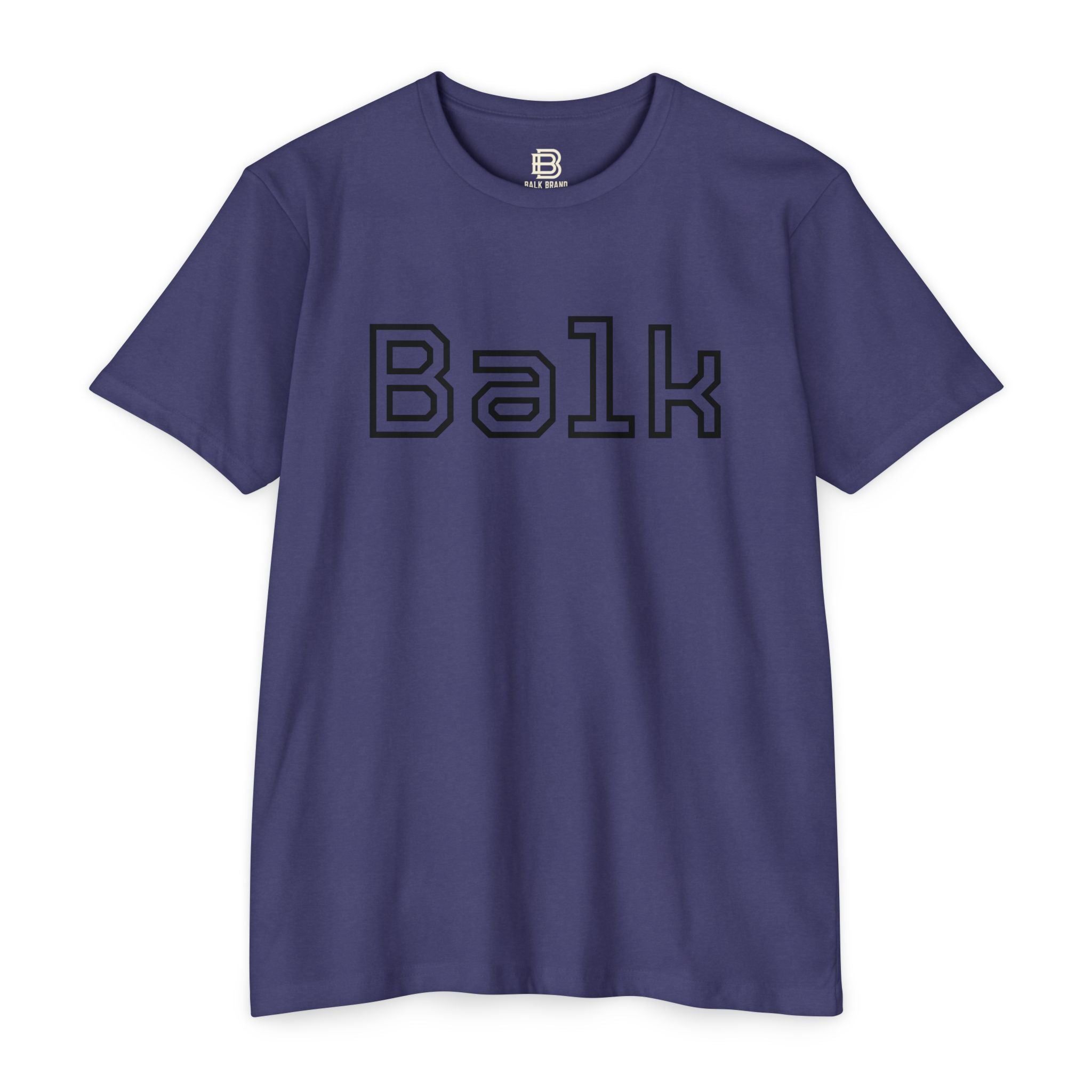 Balk Graphic T-Shirt — Retro Outline Lettering Tee