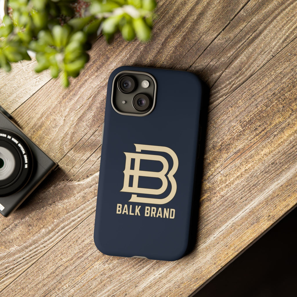 Balk Brand Tough Phone Case — Navy Protective Android/Apple Cover