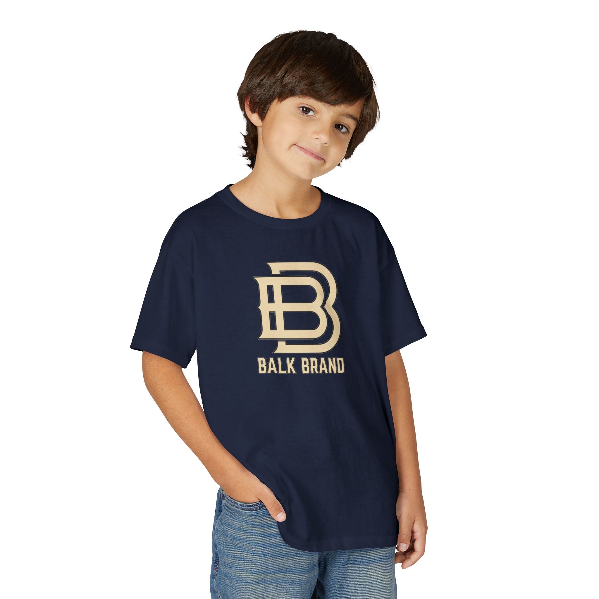 Youth T-Shirt — ‘Balk Brand’ Retro Monogram Logo Tee