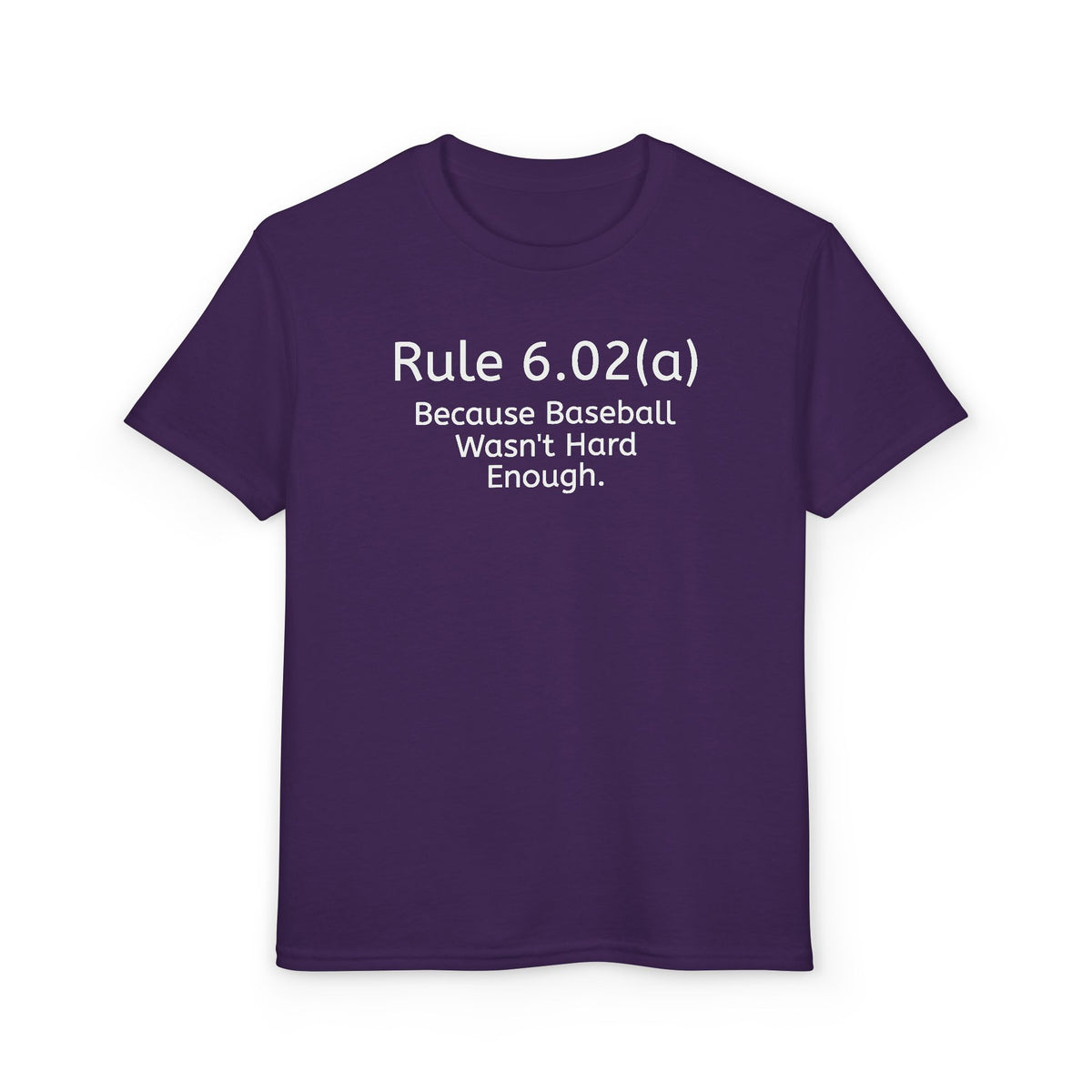 Youth T-Shirt - Rule 6.02(a) Tee