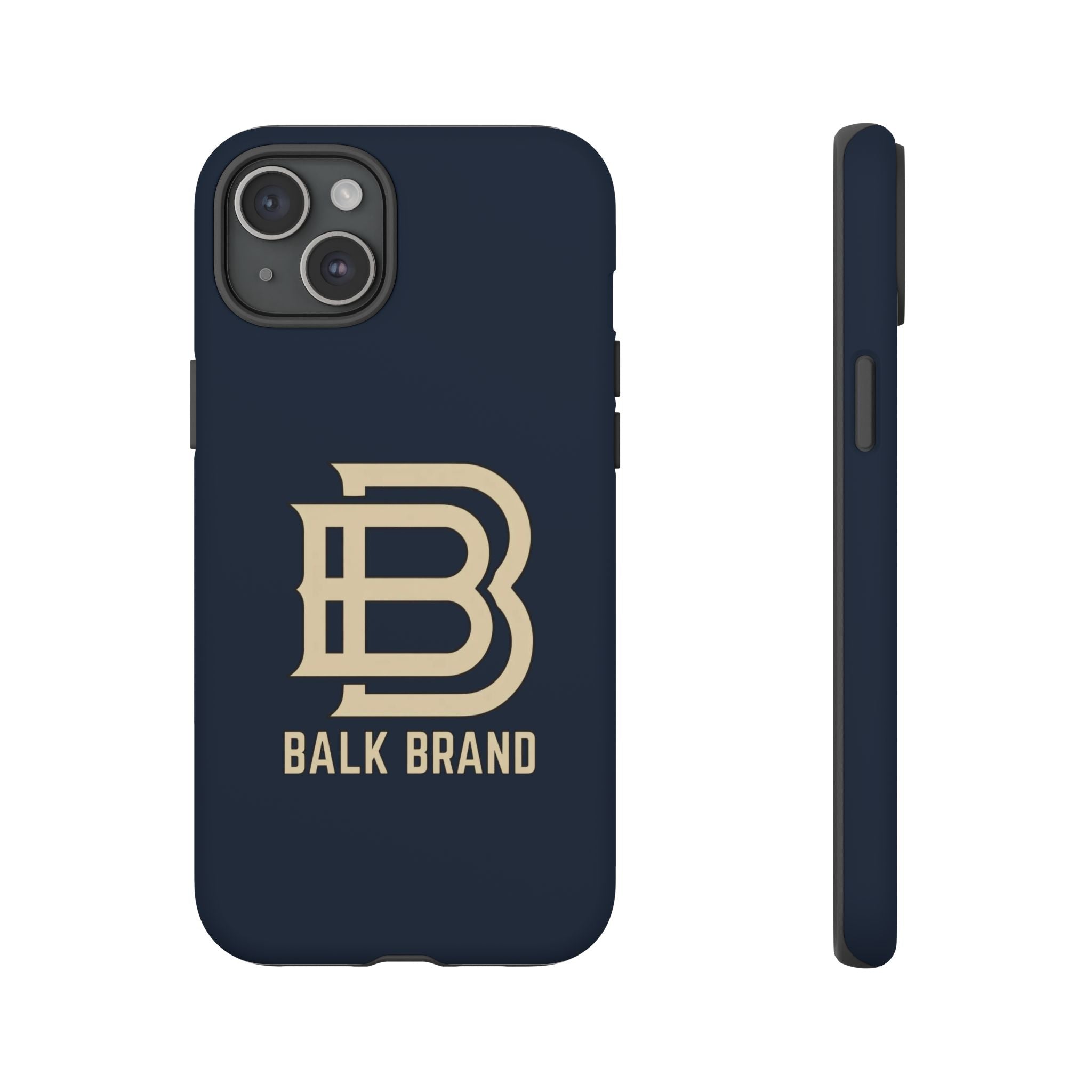 Balk Brand Tough Phone Case — Navy Protective Android/Apple Cover