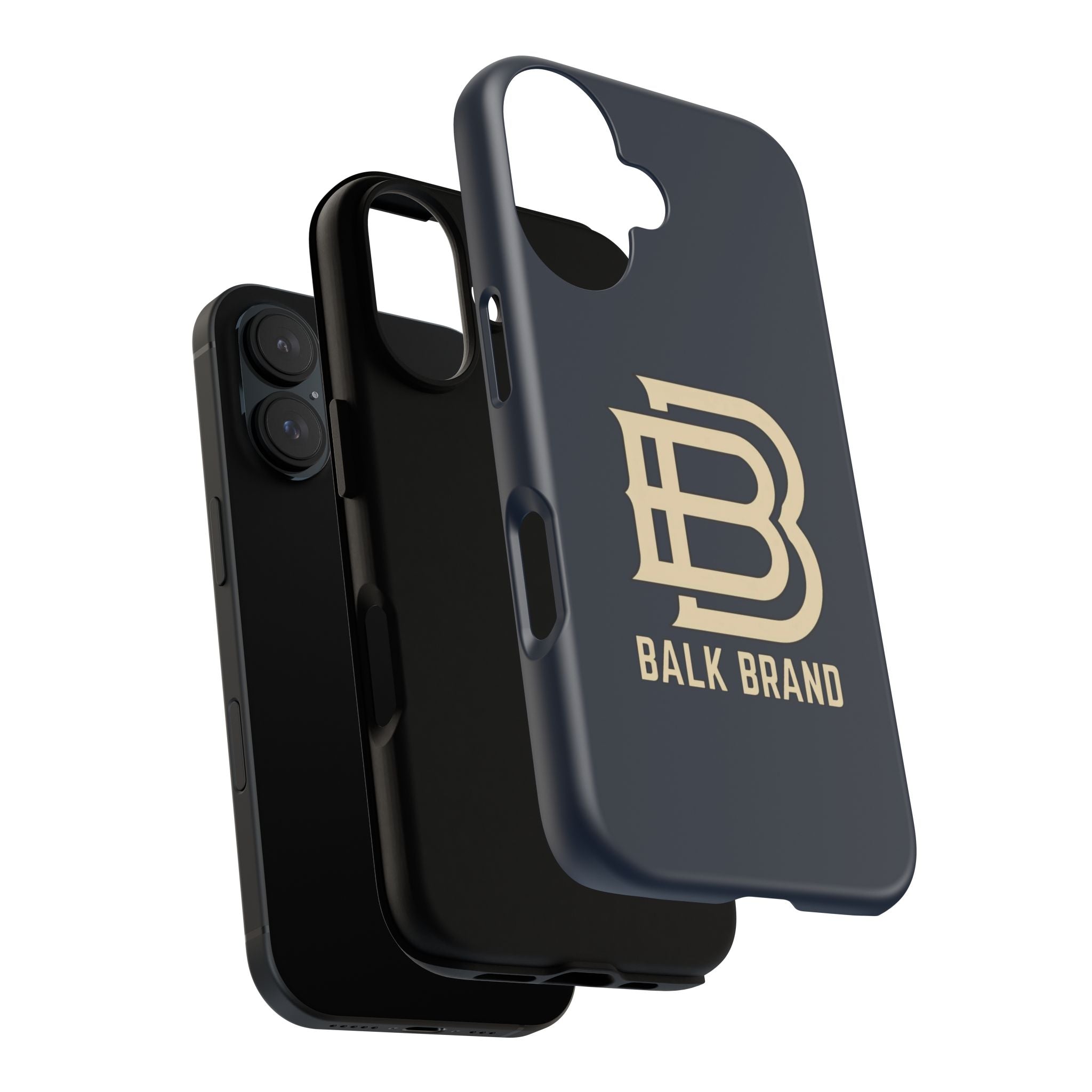 Balk Brand Tough Phone Case — Navy Protective Android/Apple Cover