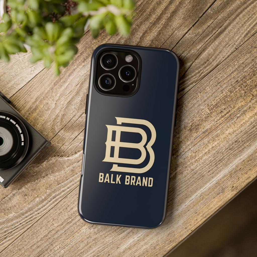 Balk Brand Tough Phone Case — Navy Protective Android/Apple Cover