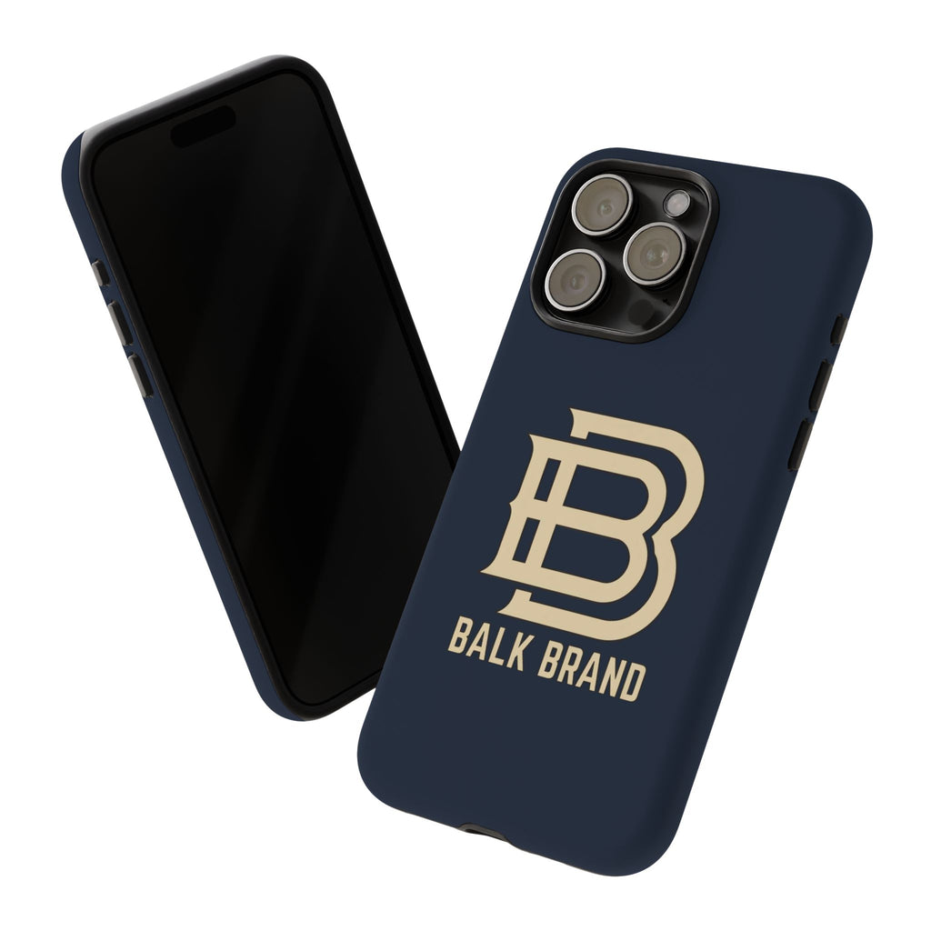Balk Brand Tough Phone Case — Navy Protective Android/Apple Cover
