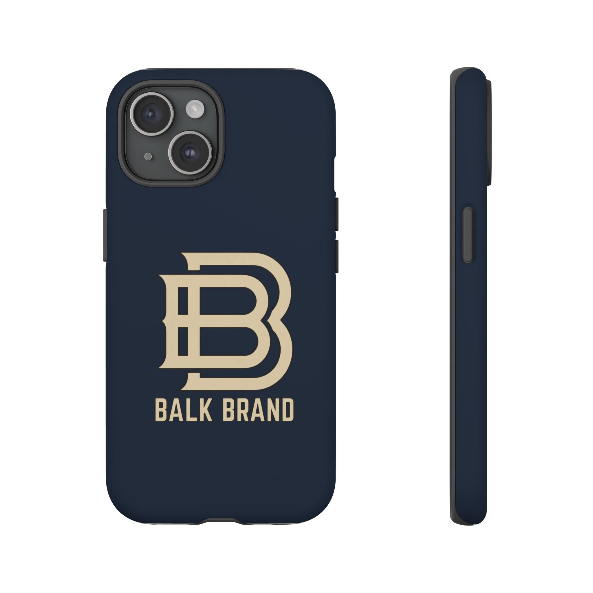 Balk Brand Tough Phone Case — Navy Protective Android/Apple Cover