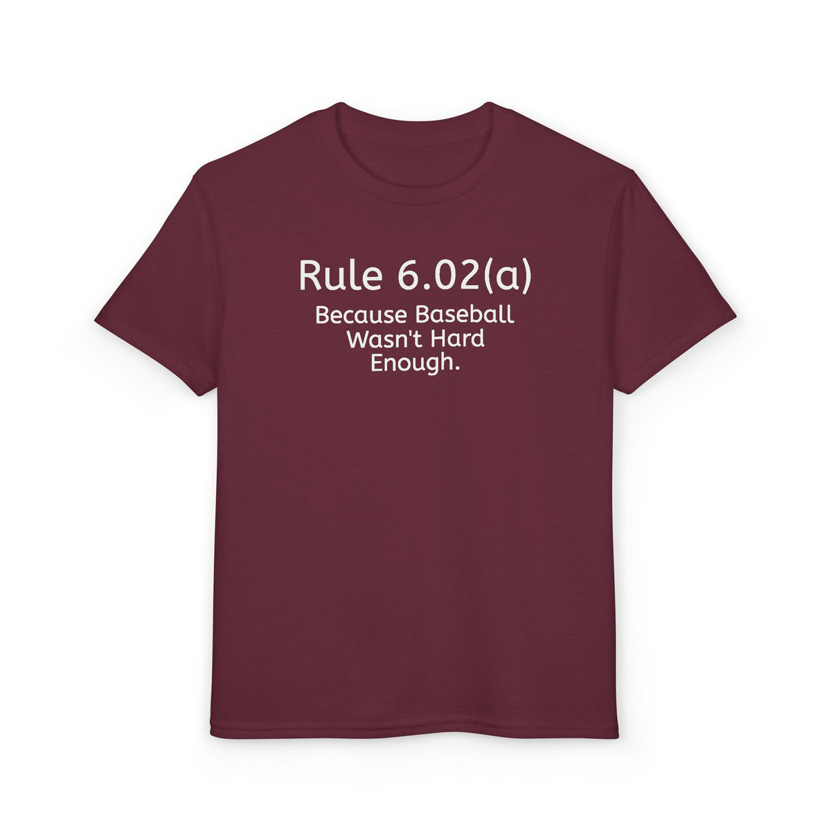 Youth T-Shirt - Rule 6.02(a) Tee