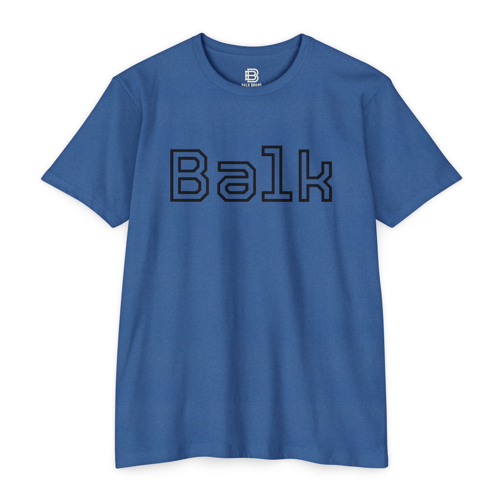 Balk Graphic T-Shirt — Retro Outline Lettering Tee