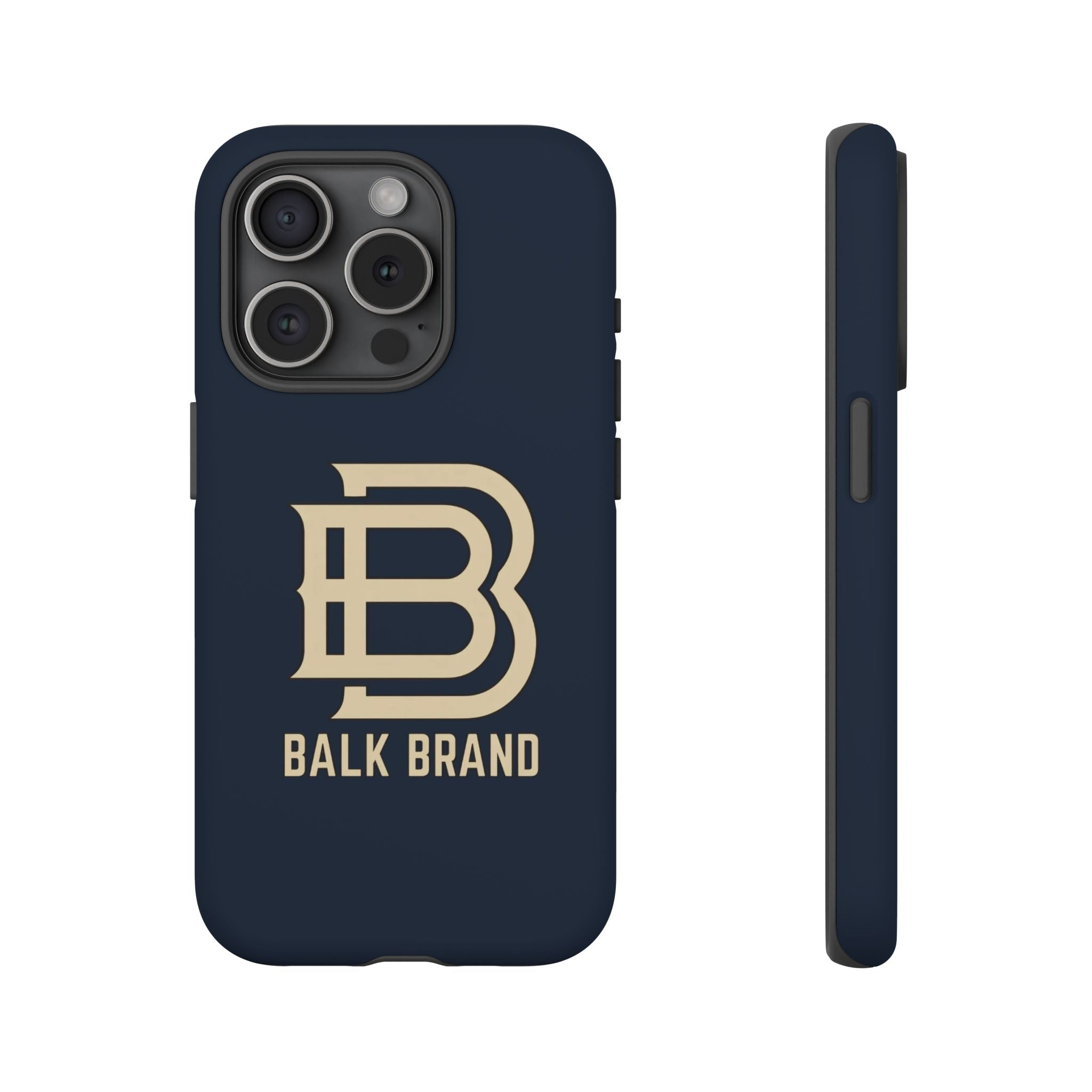 Balk Brand Tough Phone Case — Navy Protective Android/Apple Cover