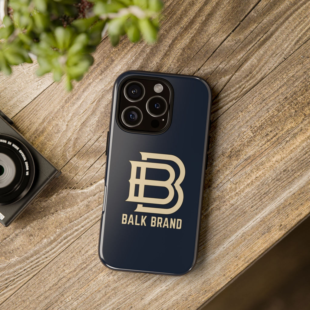 Balk Brand Tough Phone Case — Navy Protective Android/Apple Cover
