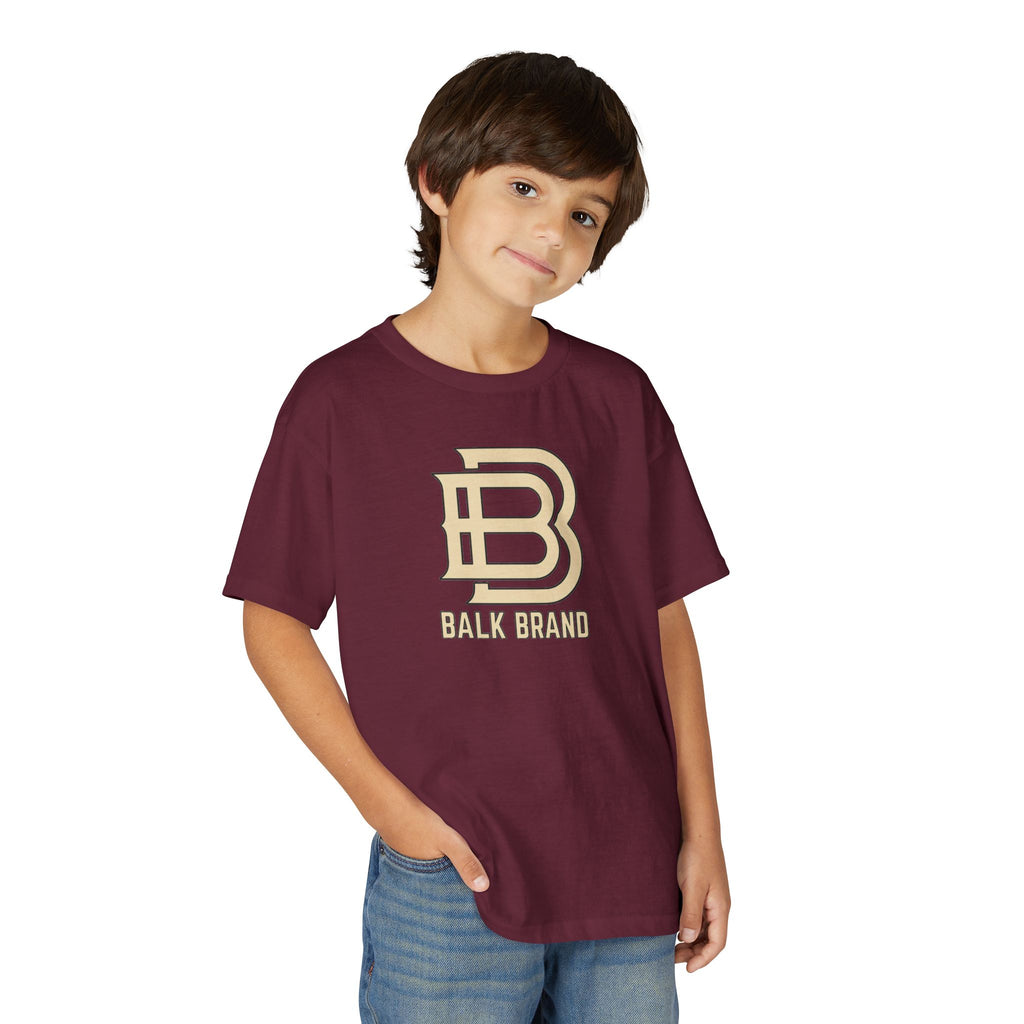 Youth T-Shirt — ‘Balk Brand’ Retro Monogram Logo Tee