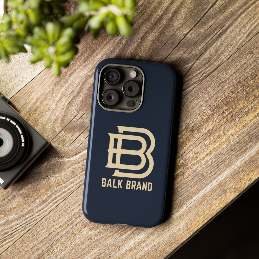 Balk Brand Tough Phone Case — Navy Protective Android/Apple Cover