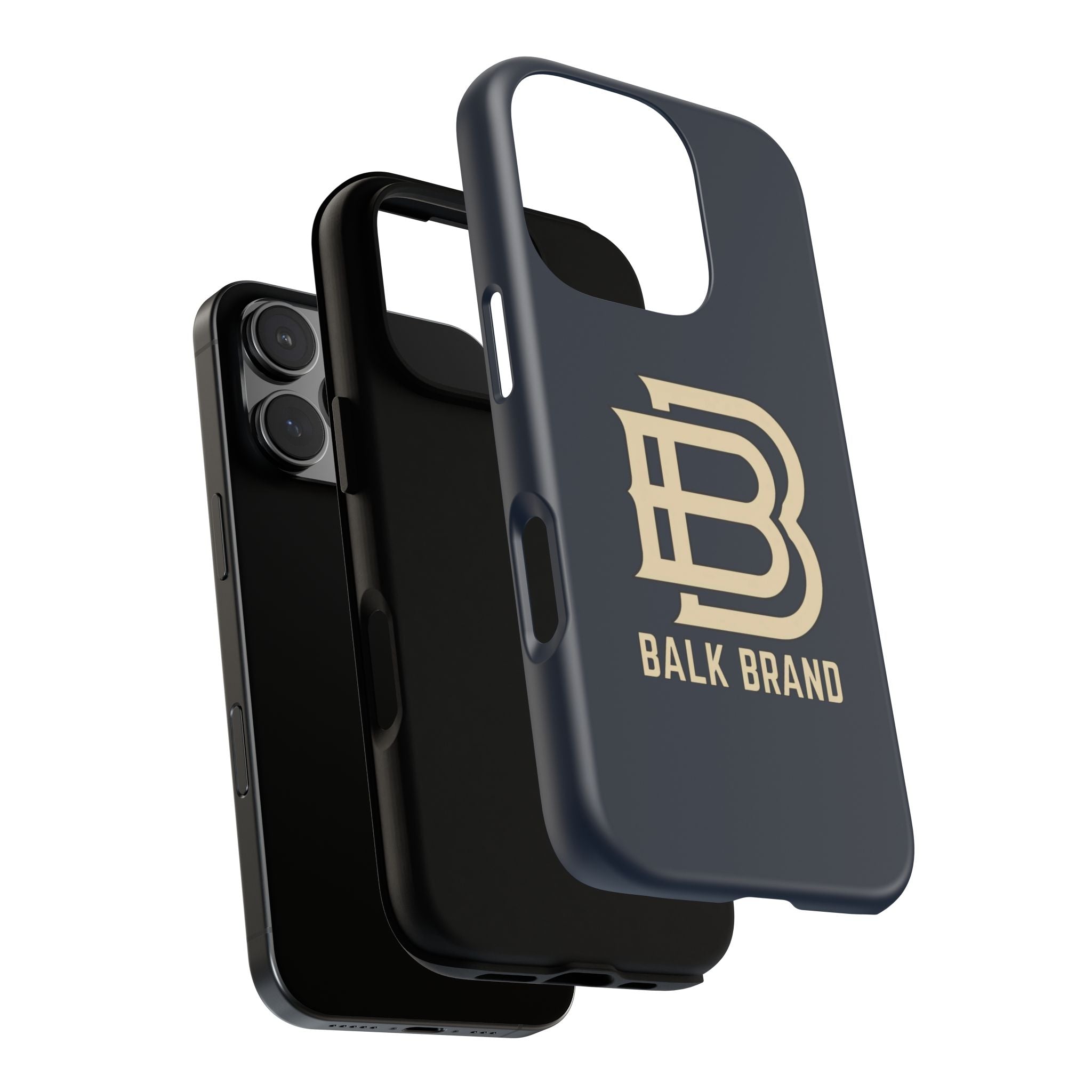 Balk Brand Tough Phone Case — Navy Protective Android/Apple Cover
