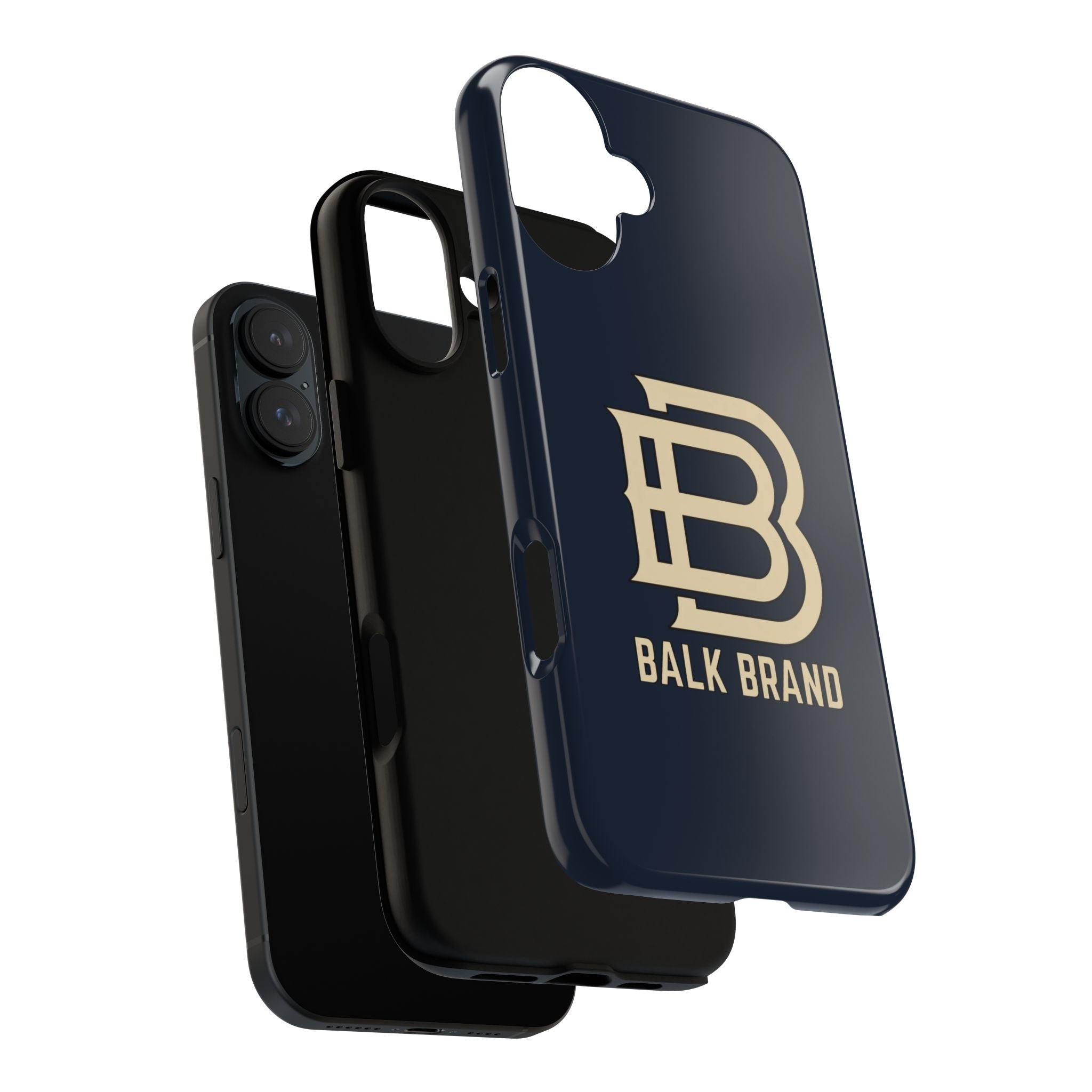 Balk Brand Tough Phone Case — Navy Protective Android/Apple Cover