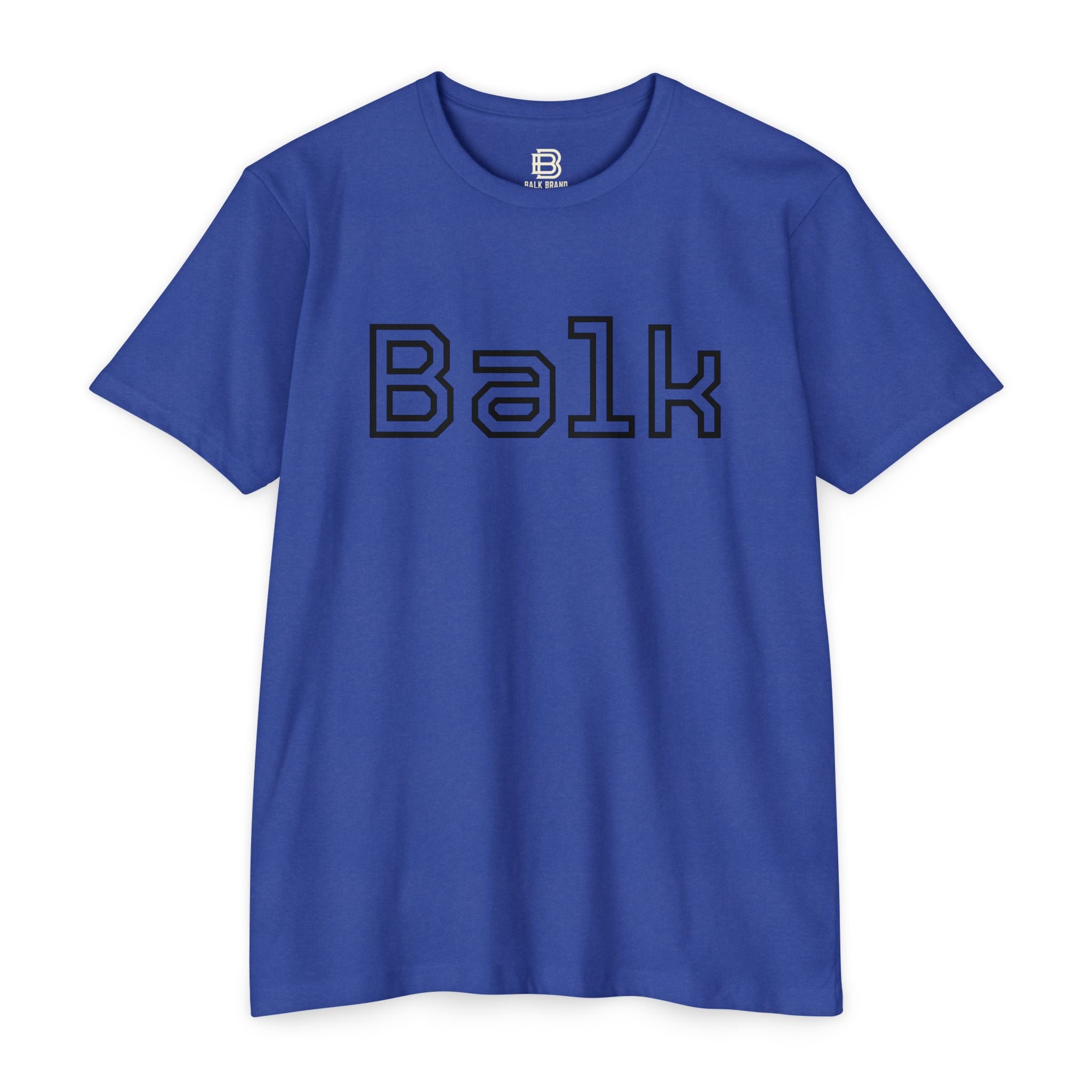 Balk Graphic T-Shirt — Retro Outline Lettering Tee