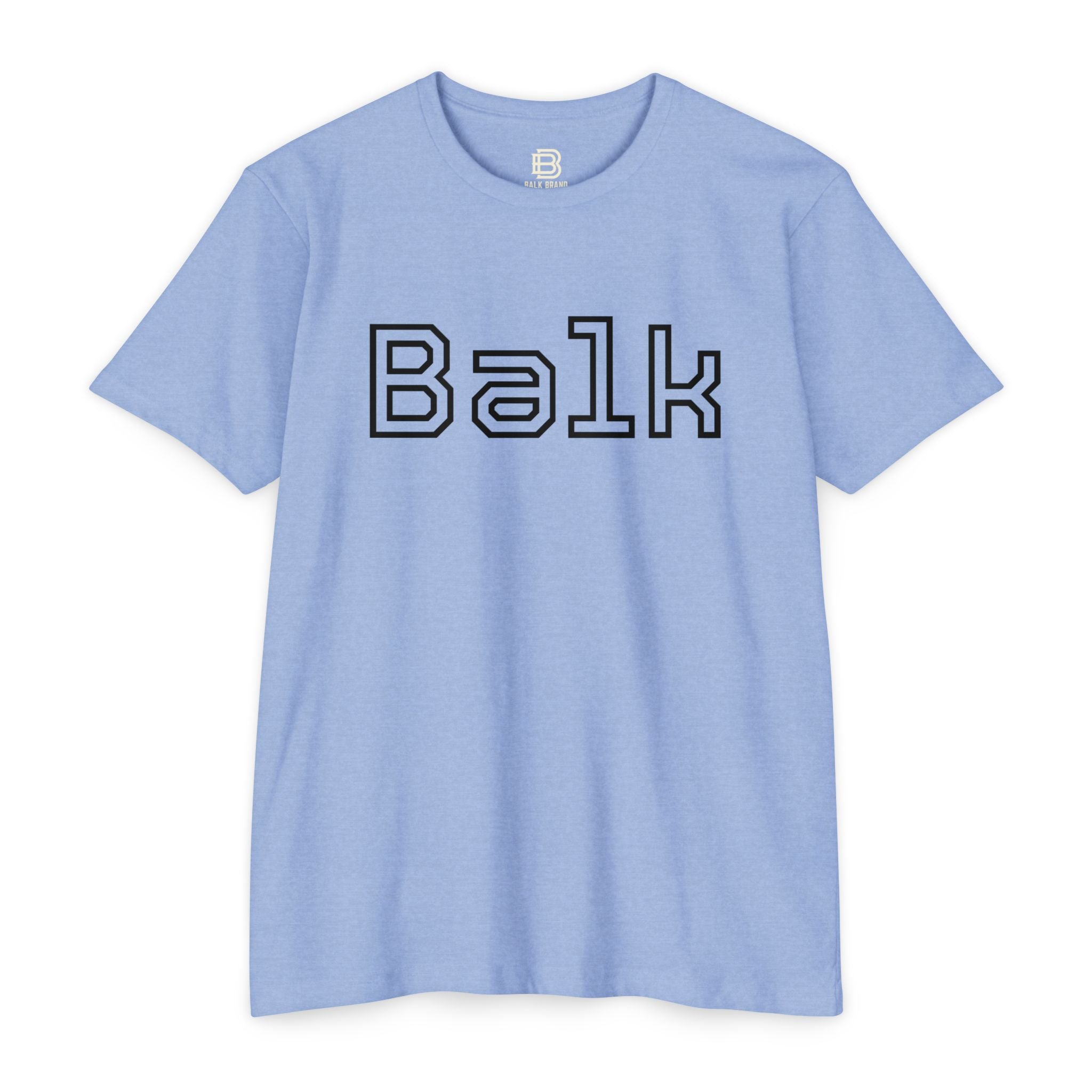 Balk Graphic T-Shirt — Retro Outline Lettering Tee