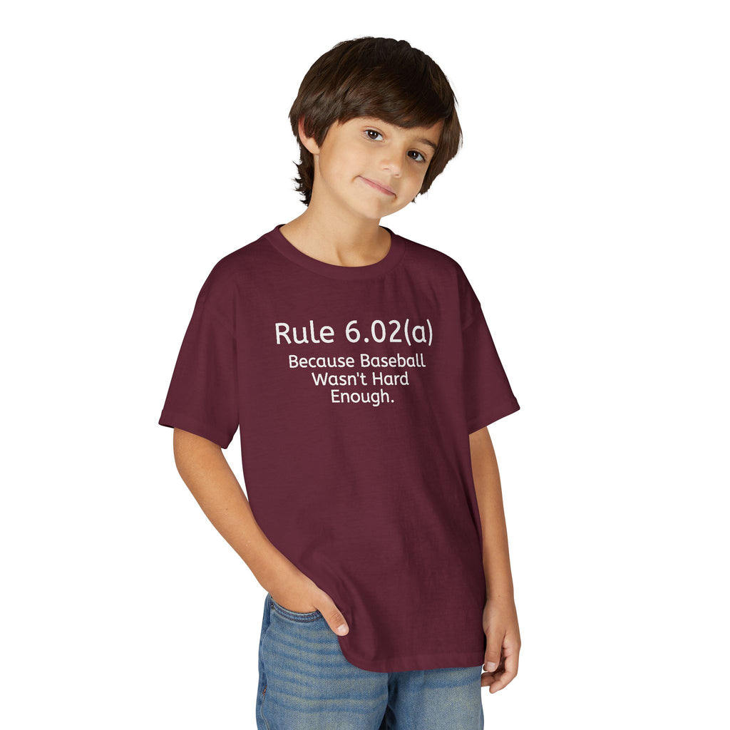 Youth T-Shirt - Rule 6.02(a) Tee