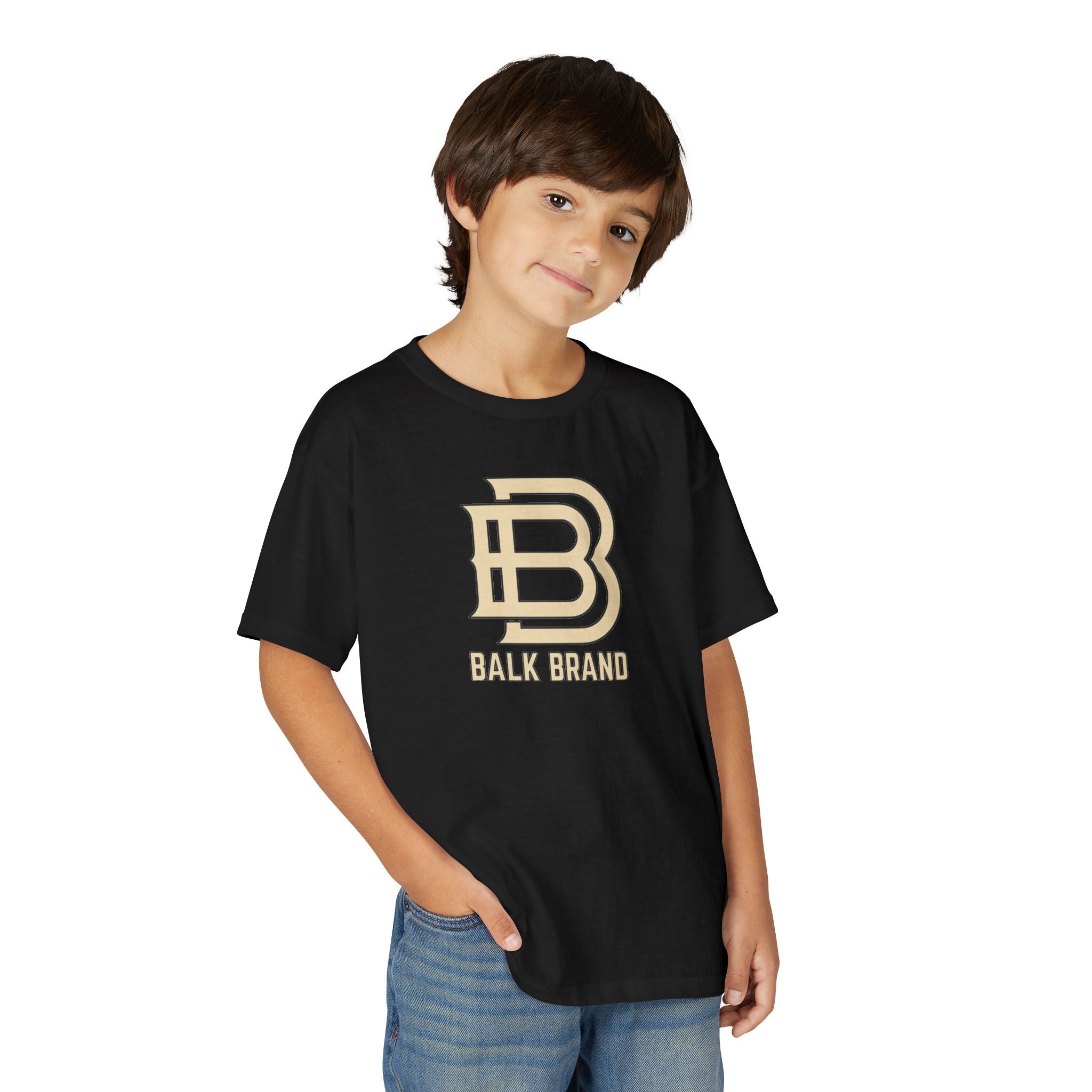 Youth T-Shirt — ‘Balk Brand’ Retro Monogram Logo Tee
