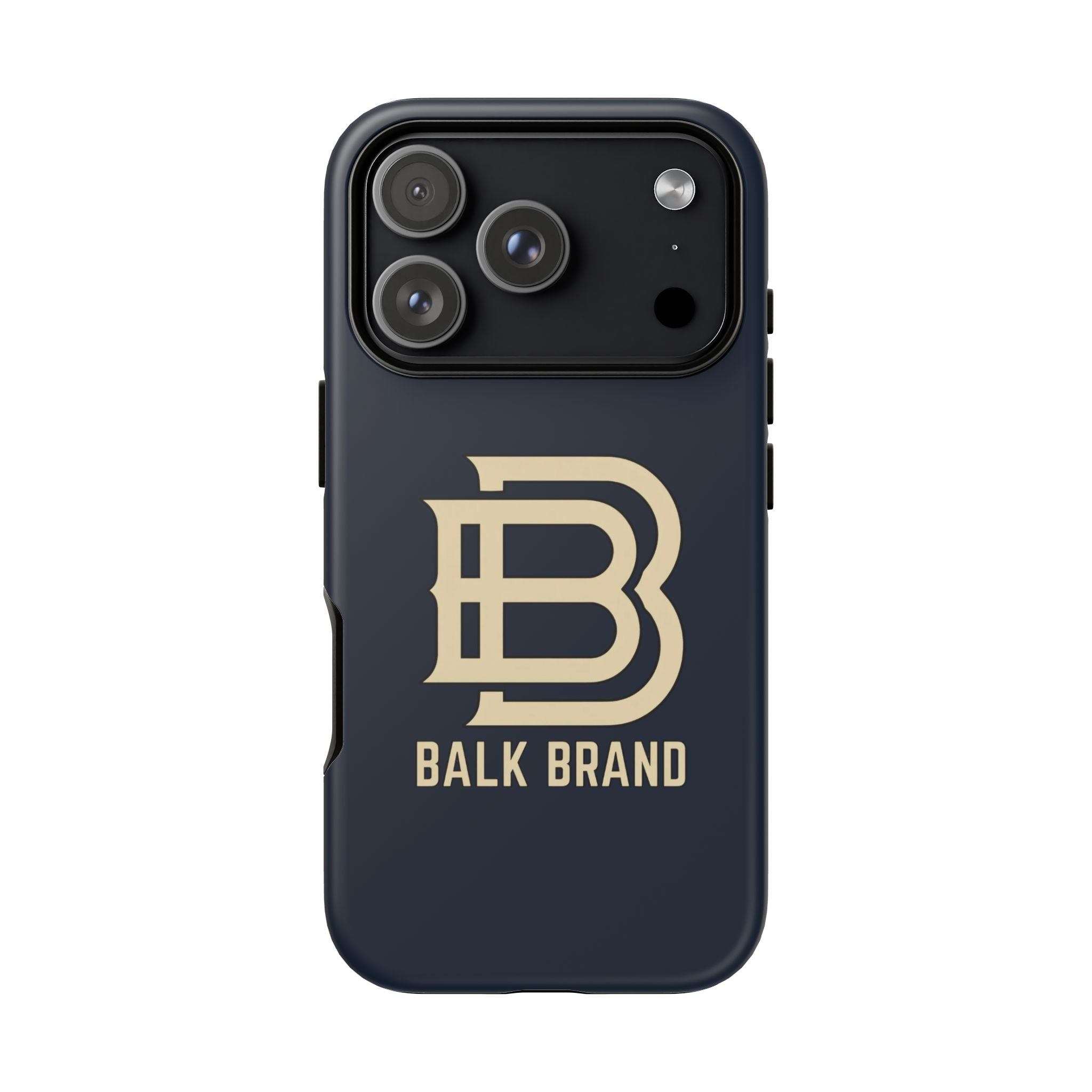 Balk Brand Tough Phone Case — Navy Protective Android/Apple Cover