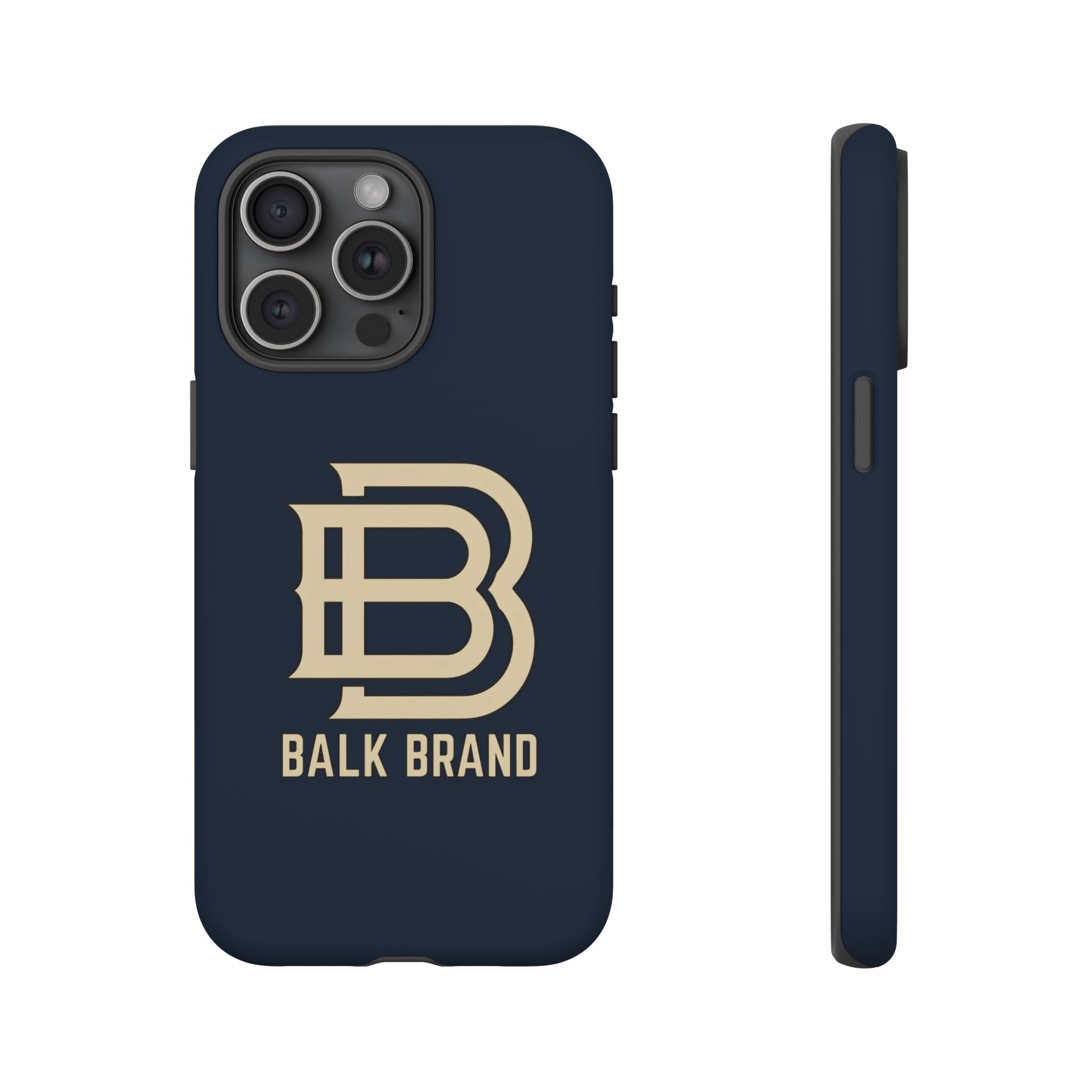 Balk Brand Tough Phone Case — Navy Protective Android/Apple Cover