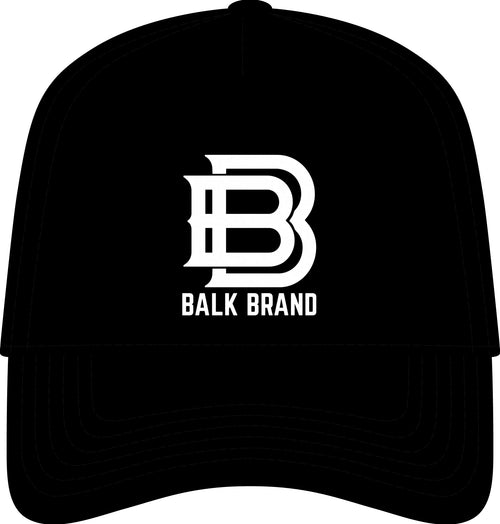 Balk Brand Logo Snapback Hat — Five-Panel Perforated Cap