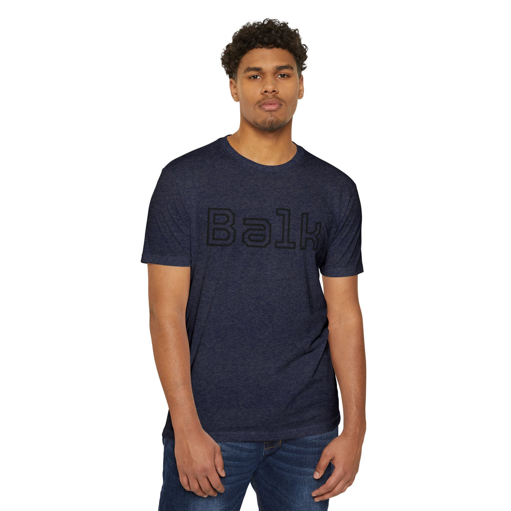 Balk Graphic T-Shirt — Retro Outline Lettering Tee